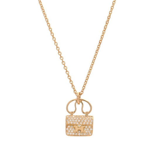 18K Amulettes Constance Pendant Hermes Necklace